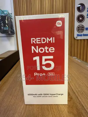 New Xiaomi Redmi Note 15 Pro+ 256 GB Black