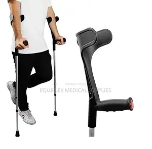 Heavy Duty Open Cuff Crutches (Height Adjustable)