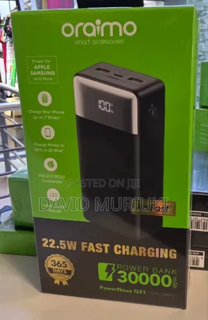 Oraimo Powerbank 30000mah Powernova Opb 7300q.