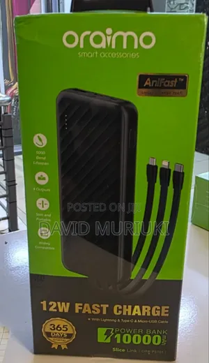 Oraimo Powerbank 10000mah Slice Link (Opb P5101)