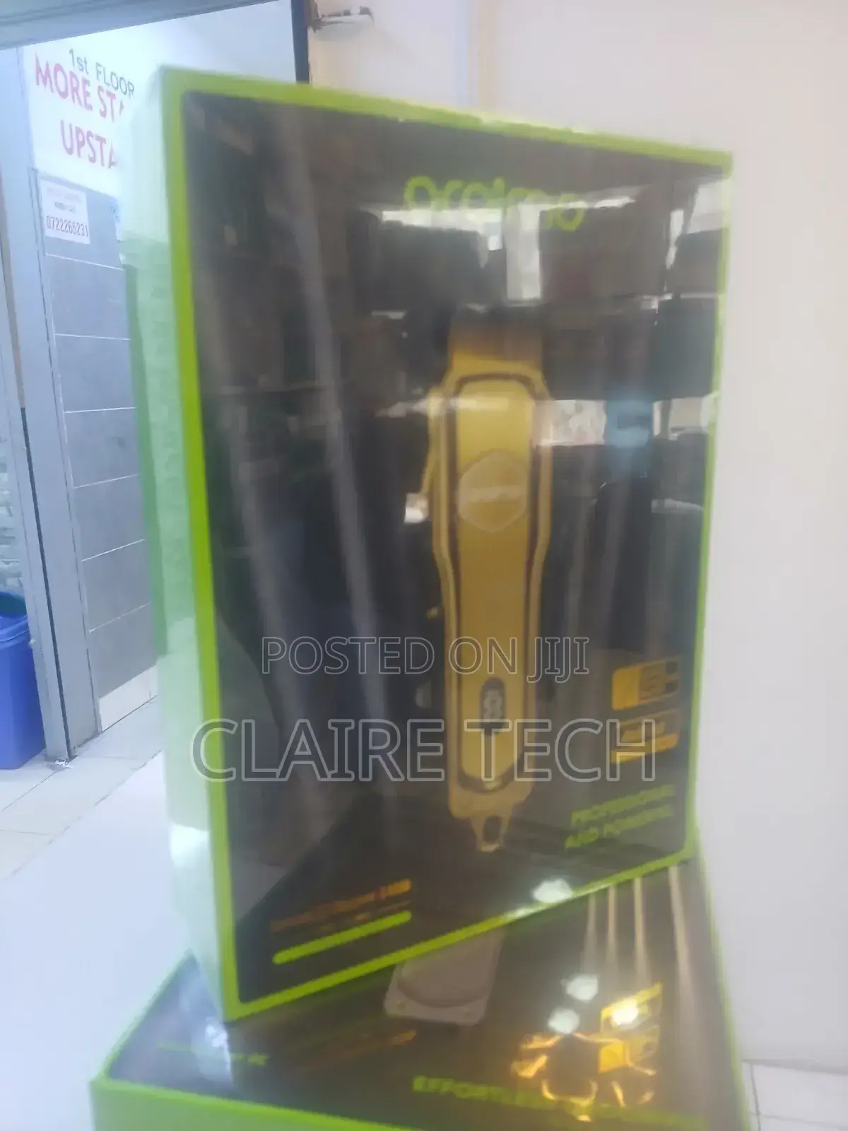 Oraimo Smart Clipper 2 Gold – Professional Cordless Hair Clipper