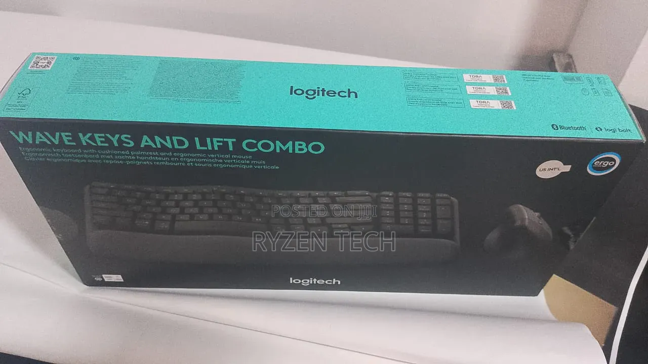 Logitech Wave Keys and Lift Combo