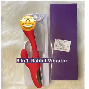 3 in 1 Rabbit Vibrator Gspot,Clitoris Vagina Stimulator