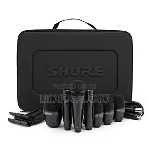 Shure Pgadrumkit7 Drum Microphone Kit, 7 Piece