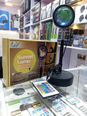 Rgb Sunset Light Usb Powered Bedroom Decor Lamp