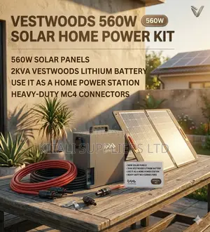 Vestwoods 2kva With 560w Full Solar Kit