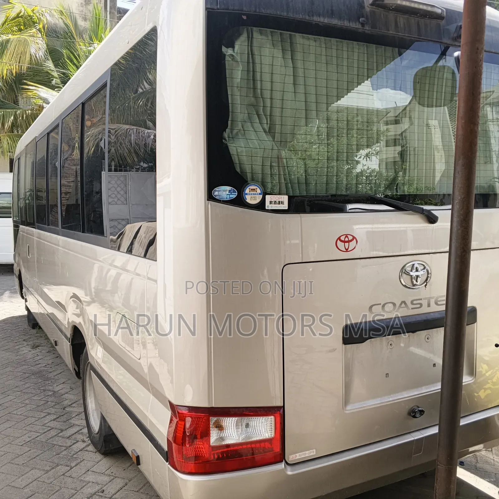 Toyota Coaster 2018 Brown
