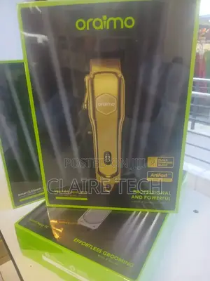 Oraimo Smart Clipper 2 Gold – Premium Hair Beard Trimmer