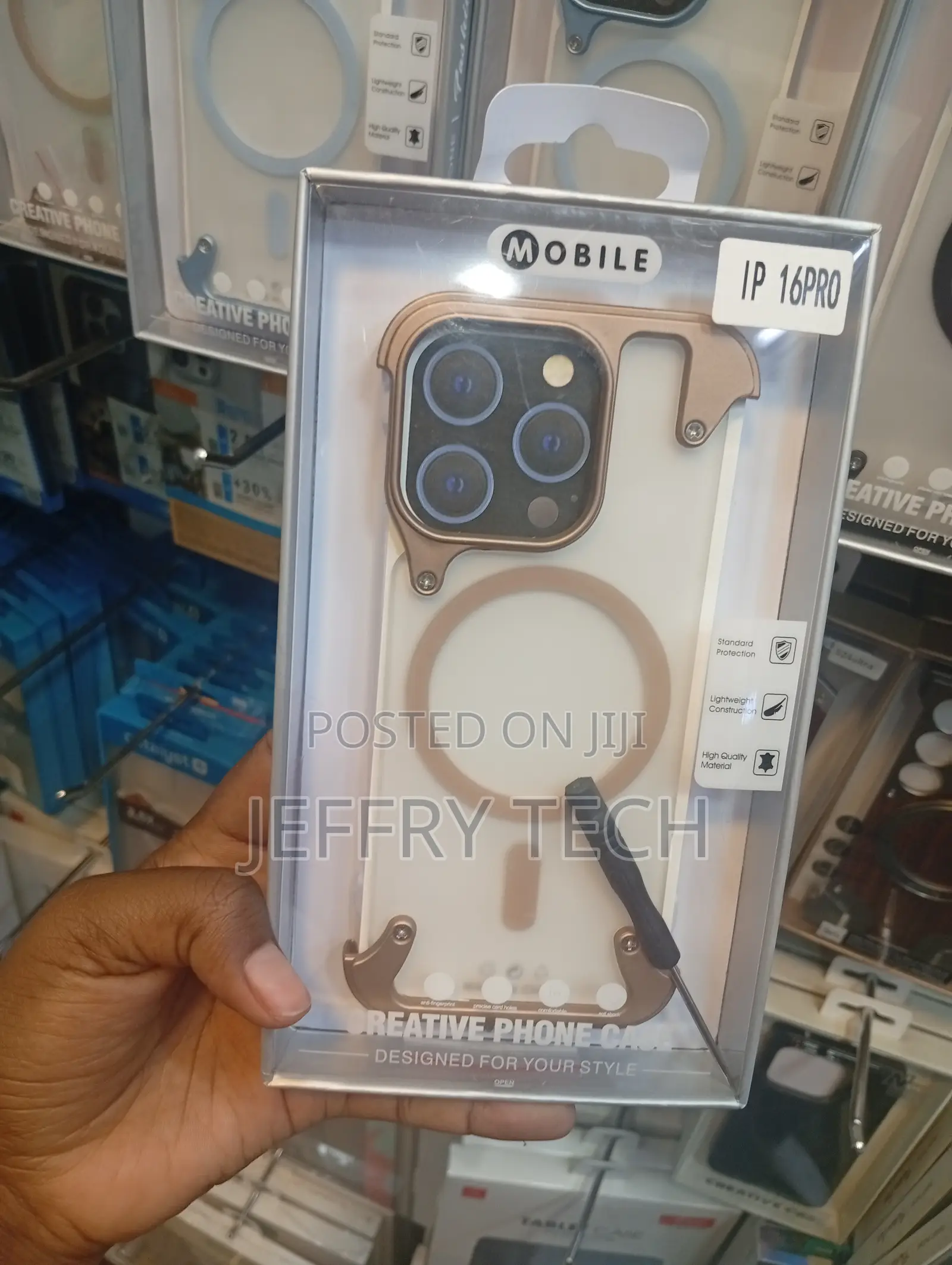 Mobile Brand Creative Phone Case for the iPhone 16 Pro