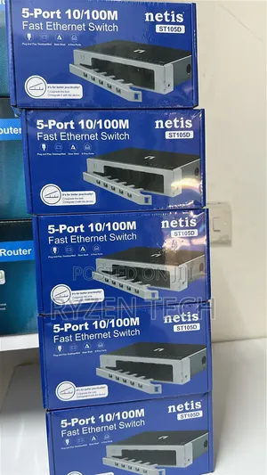 Netis 5-Port 10/100 Ethernet Switch St 105d