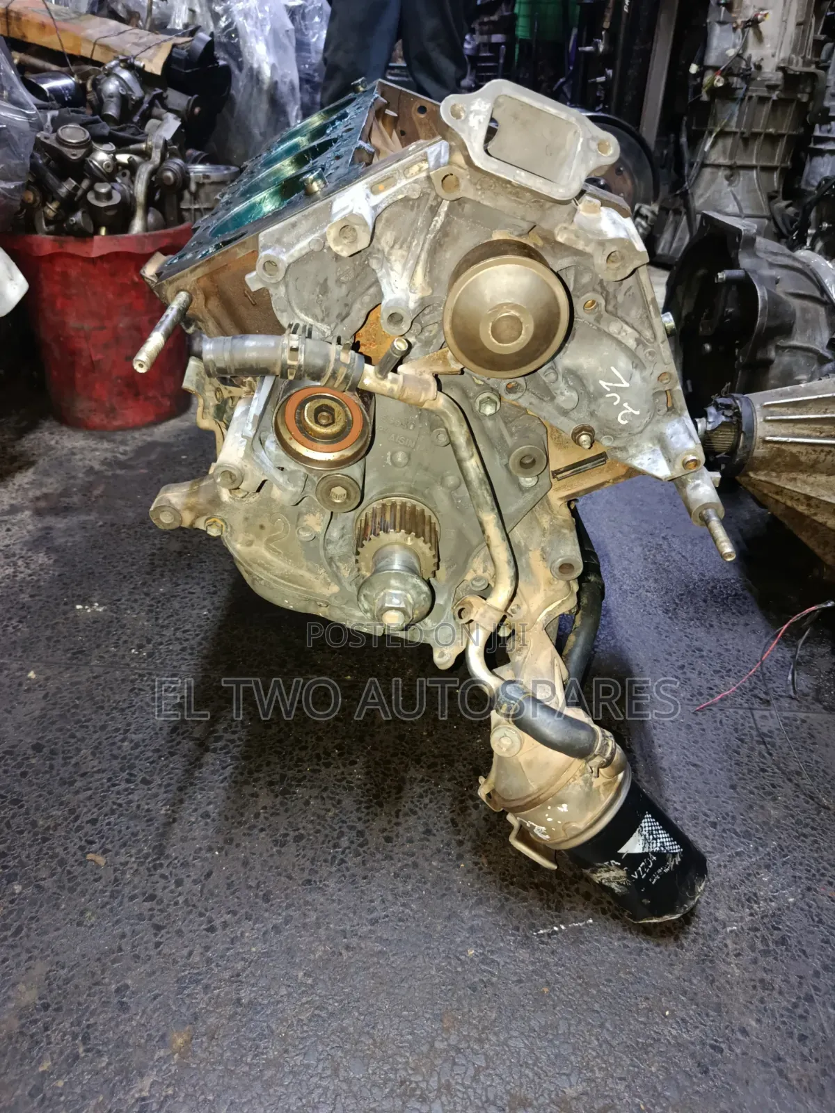 Toyota Petrol Half Engine 2uz