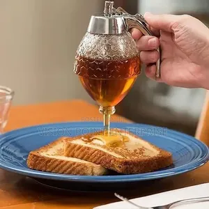 Honey Dispenser With Drip Bottle Honey Jar Pot