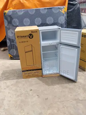 Volsmart 118 Litres Double Door Energy Saving Fridge- 3 Star
