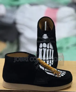 High Cut Clarks Skeleton Boots
