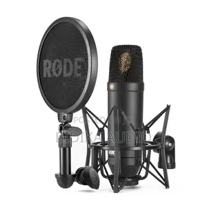 Rode
Nt1 Cardioid
Condenser
Microphone
Kit
With
Sm6 Shock
Mount