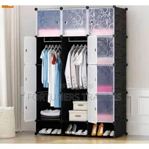 Plastic Wardrobe ,3 Column Plastic Wardrobe