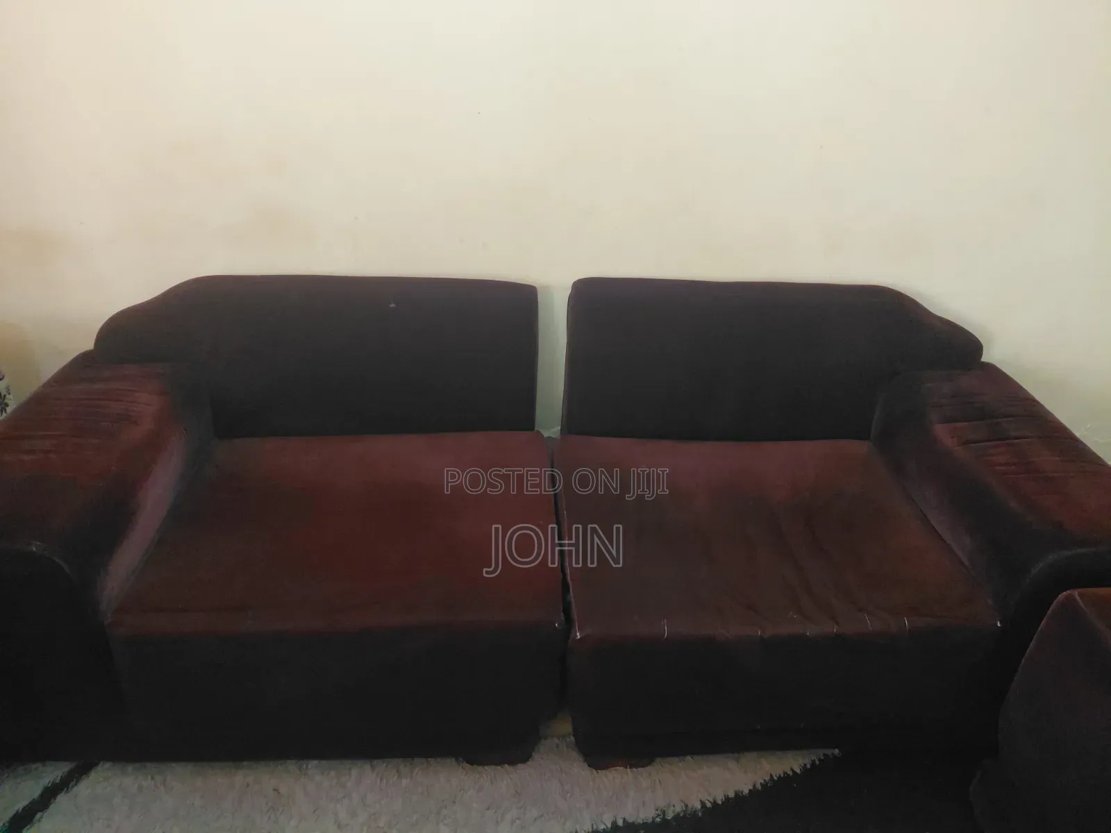 New 9 Seater Suede Sofa Seats