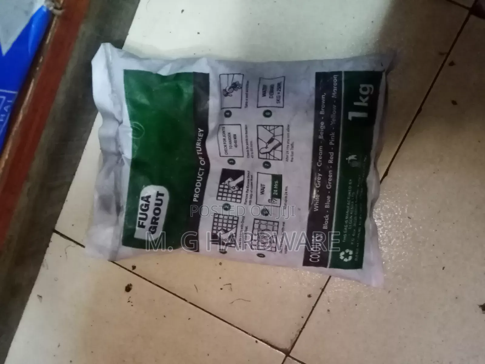 Fuga Grout Black 1kg