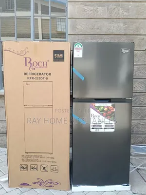 181 Litres Roch RFR-225-Dt-B Double Door No Frost Refrigerator