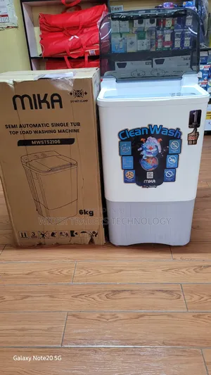 Mika 6kg Semi-Automatic Top-Load Washing Machine, Model Mwsts2106