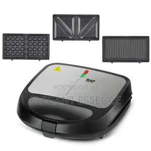 3in1 Multi Snack Maker,Detachable Sandwich Making Plates