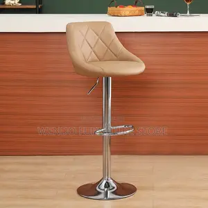 Barstools; Adjustable Leather Home Kitchen Resting Barstools