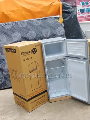 Volsmart Double Door 3 Star Rated Fridge-110 Litres