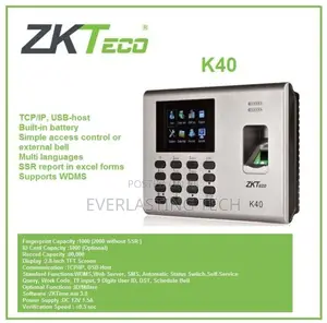 Zkteco Zk Biometric Time Attendance Terminal