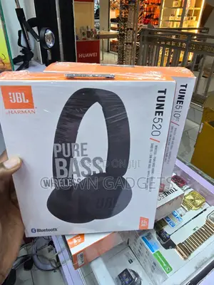 JBL Tune 520 Wireless Headphones, JBL Pure Bass Sound