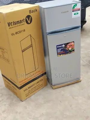 Volsmart 118 Litres Compact Double Door Fridge