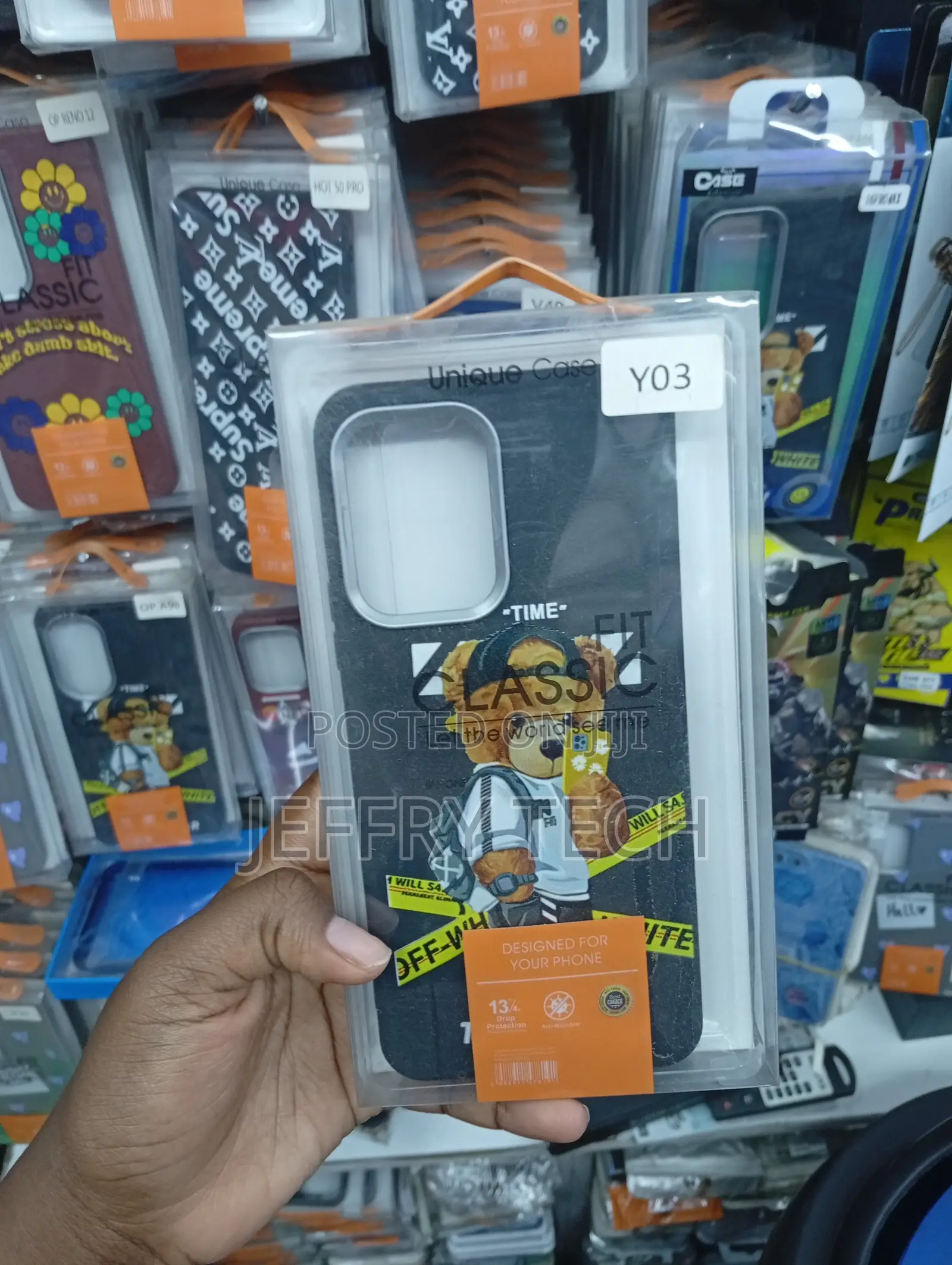 "Classic Fit" Bear Design Mobile Phone Case