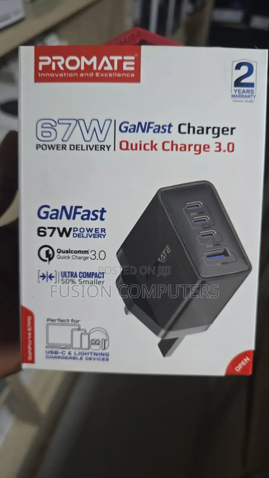 Promate 67w Fast Charger