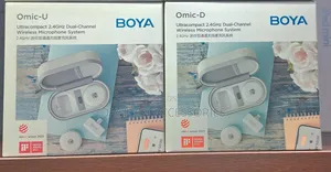 Boya Omic-U Type C Ultracompact 2.4ghz Dual-Channel Wireles Microphone