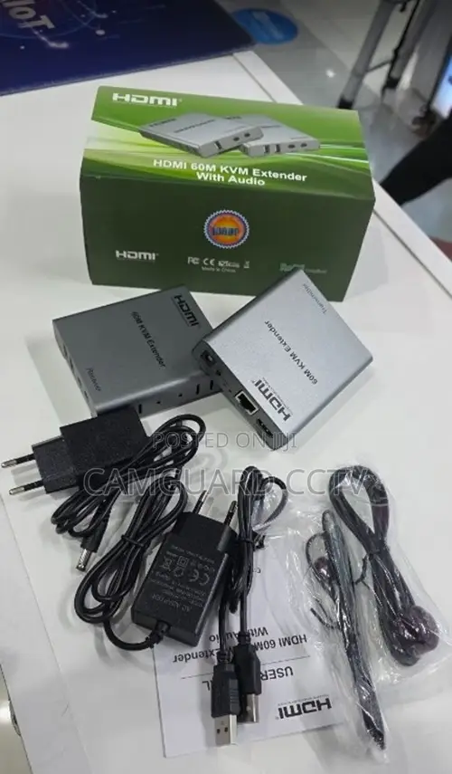 Usb Hdmi KVM Extender 60m for Dvr, Pc and Surveillance Systems