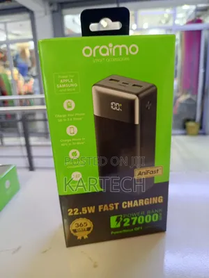 Oraimo Powernova Qf1 27000mah Power Bank 22.5w Portable Power Bank