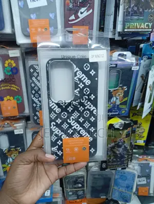 Supreme X Louis Vuitton Style Phone Case for the Oppo Reno 12.
