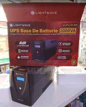 Lightwave 2kva Ups Backup Power With Voltage Protection