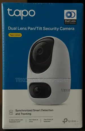 Tp Link Tapo C245d Dual Lens Pan/Tilt Security Camera