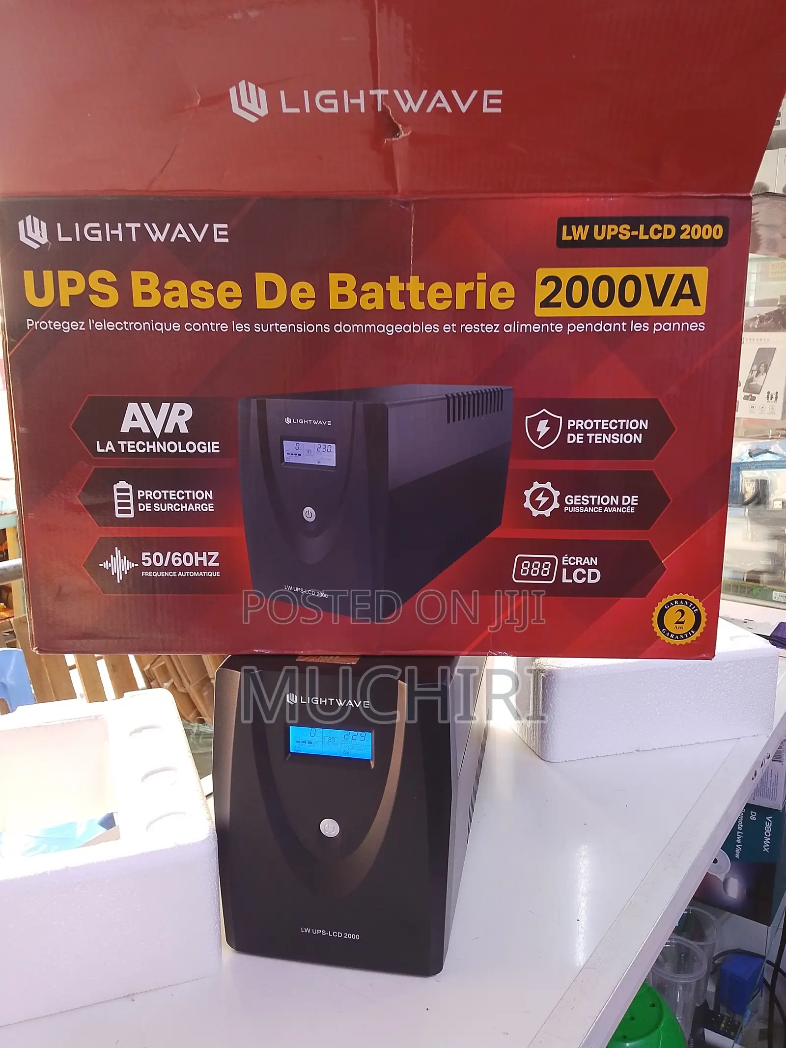 Lightwave LCD Power Protection Ups 2000va