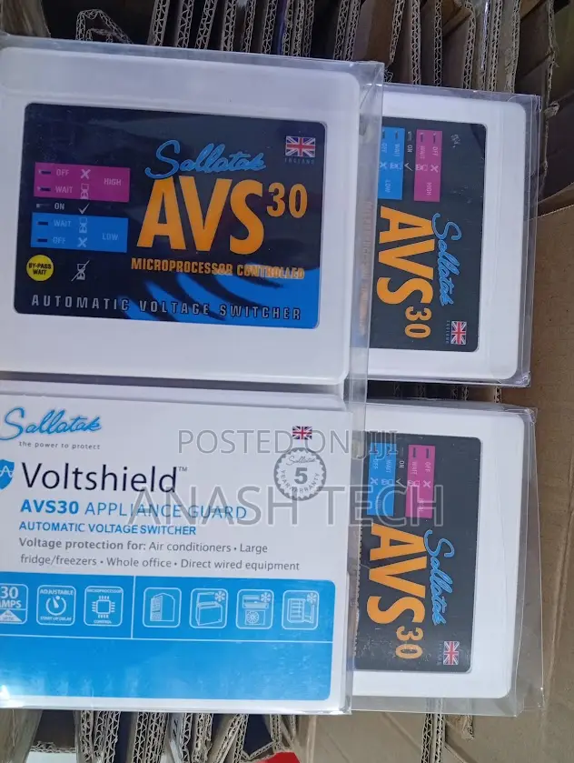 Avs 30 Surge Controller, Avs 30 Sollatek
