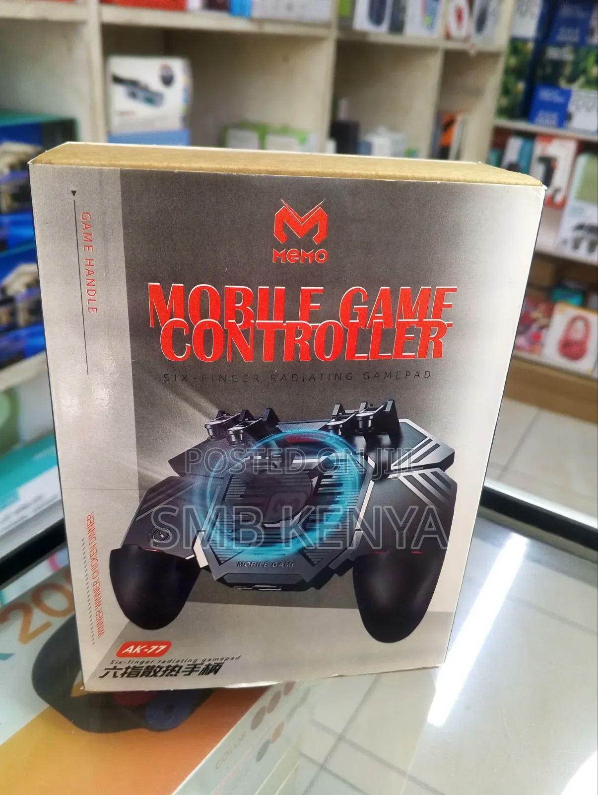 Pubg Mobile Game Controller With Cooling Fan
