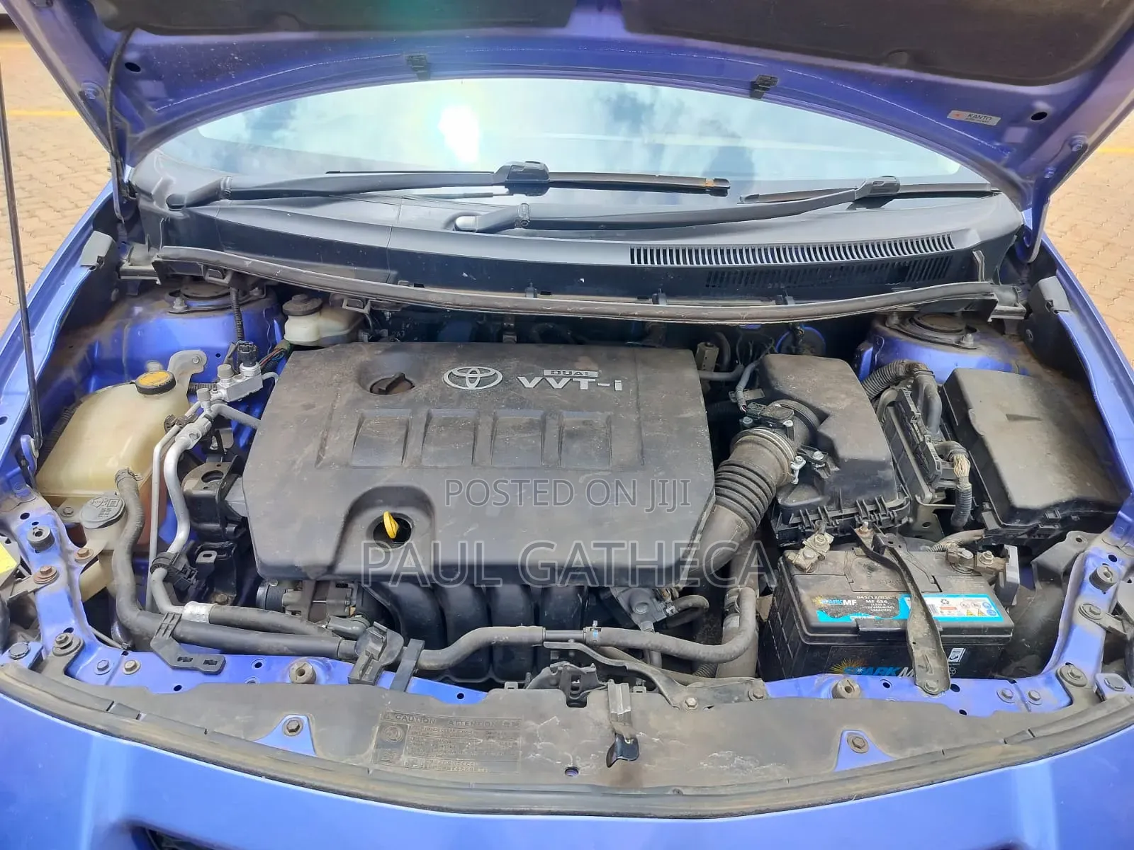 Toyota Auris 2009 Blue