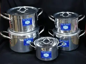 Pardini Premium Cookware Set – 5pcs With Lids