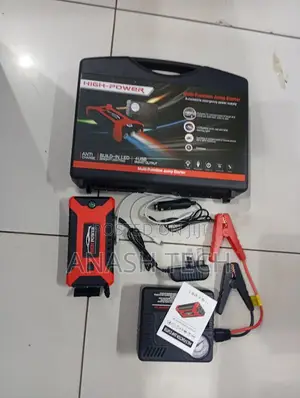 Portable Jump Starter Power Bank With Led Flashlight Usb Charging