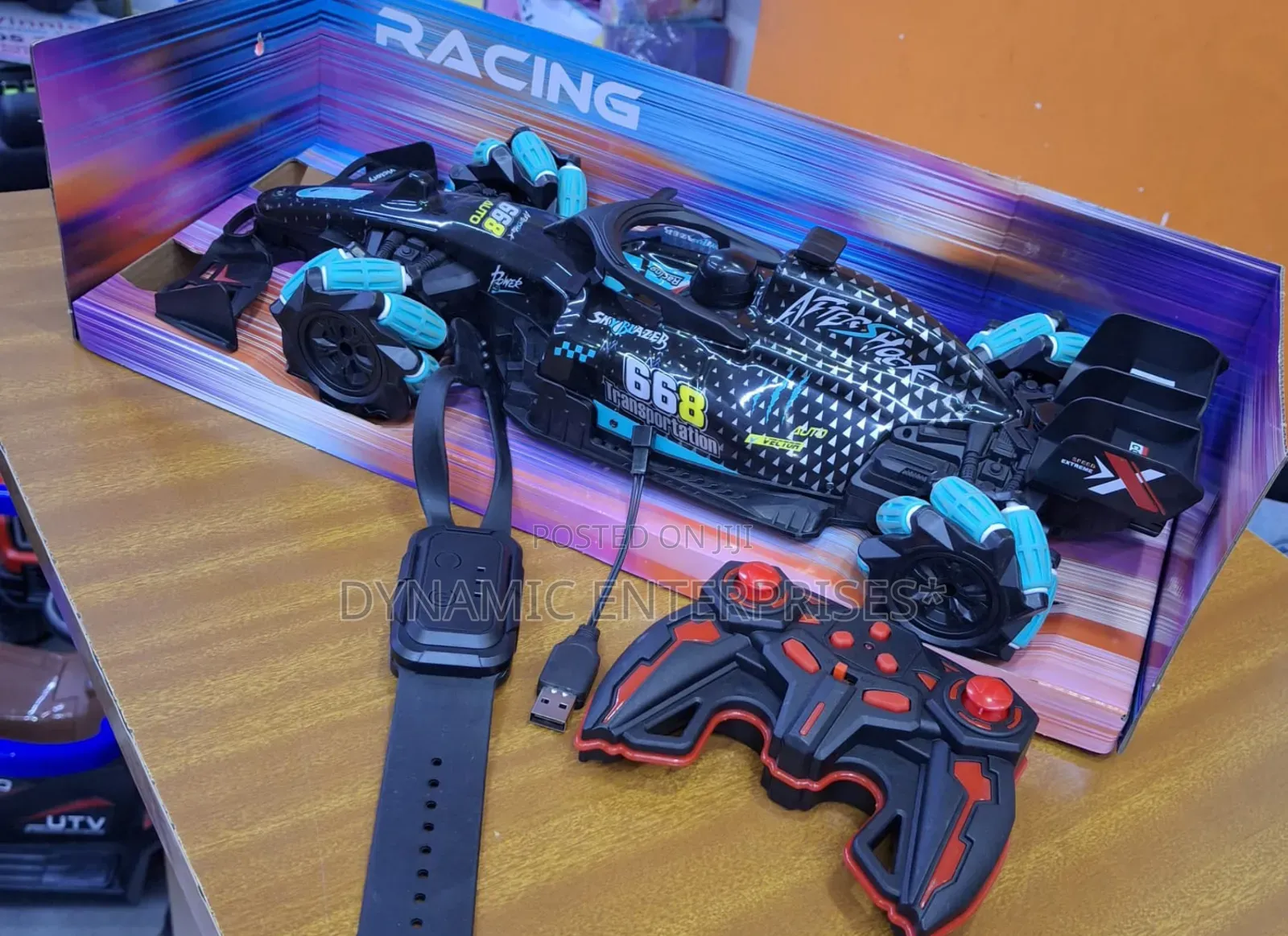 F1 Racing Remote Car With Smoke Effect -