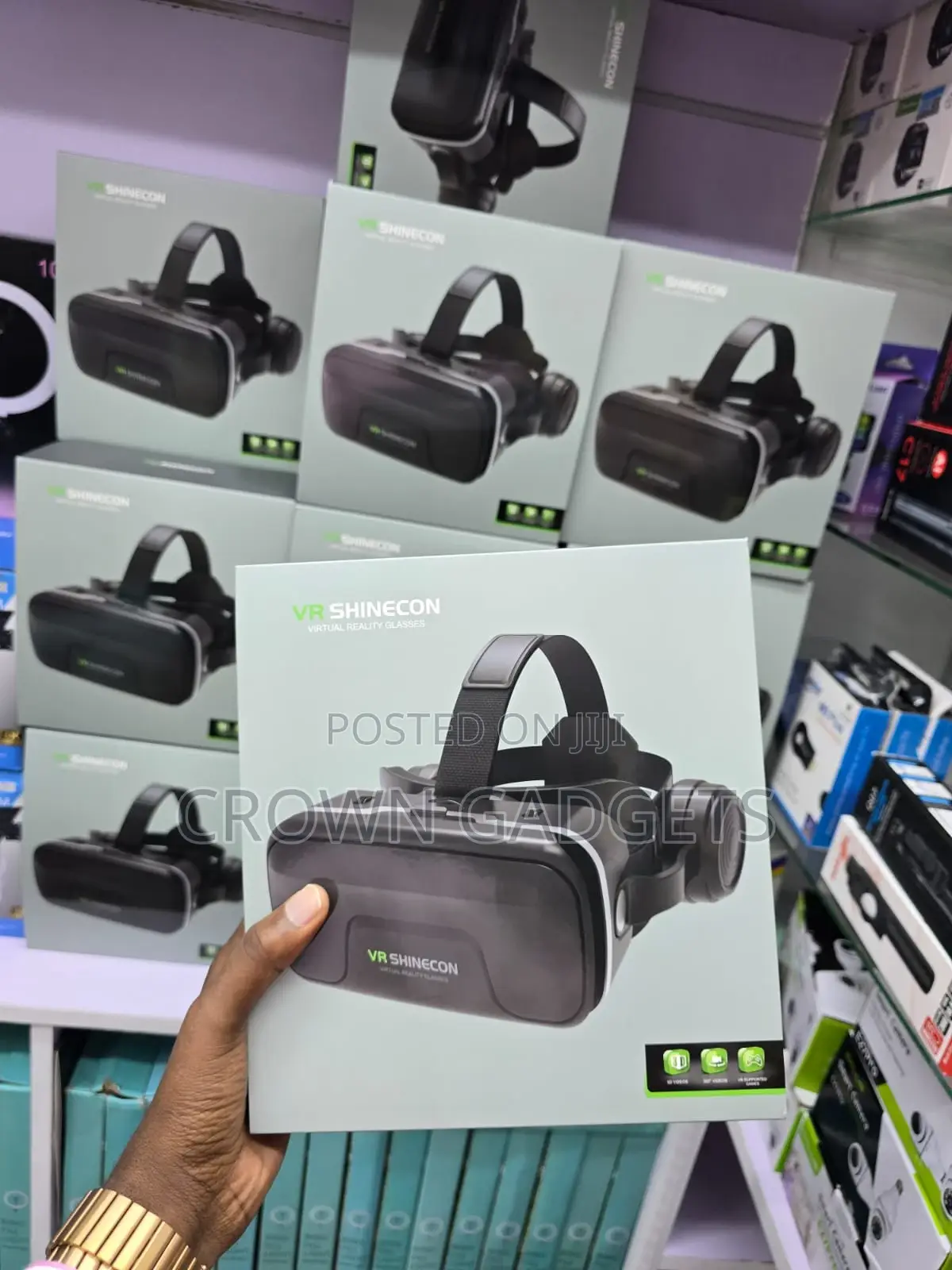 Vr Shinecon 3d Virtual Reality Headset With Head Strap