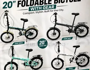 Foldable Bike 20” – Lightweight Comfortable