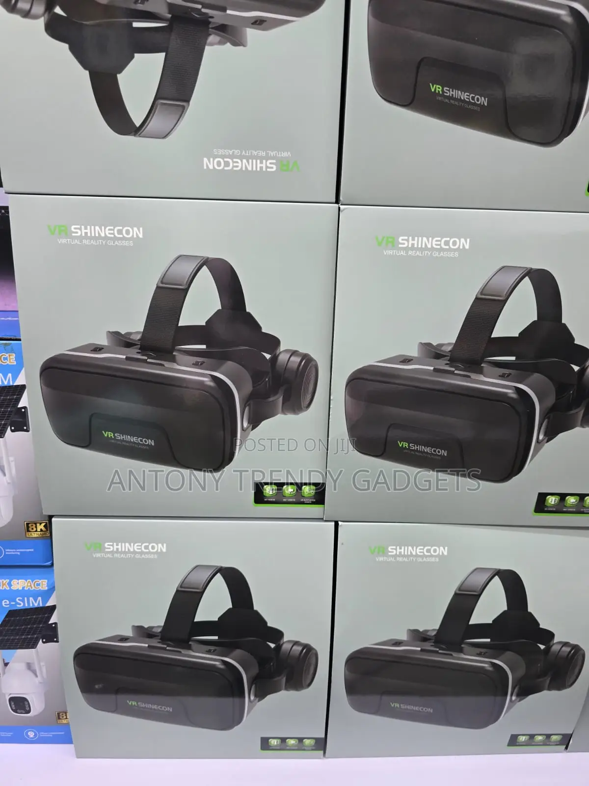 Vr Shinecon Vr Headset for Android iPhone 3d Gaming