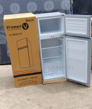 Volsmart Refrigerator Double Door 118 Litres Capacity Smart Cooling