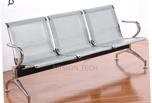 3-Link Non-Padded Waiting Bench 